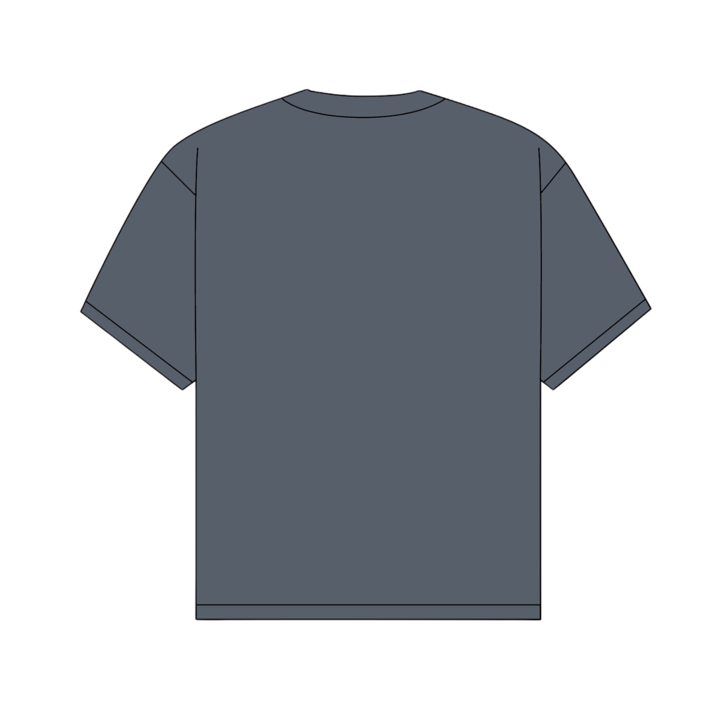 CIIDRO (CRACK LOGO GREY TEE)