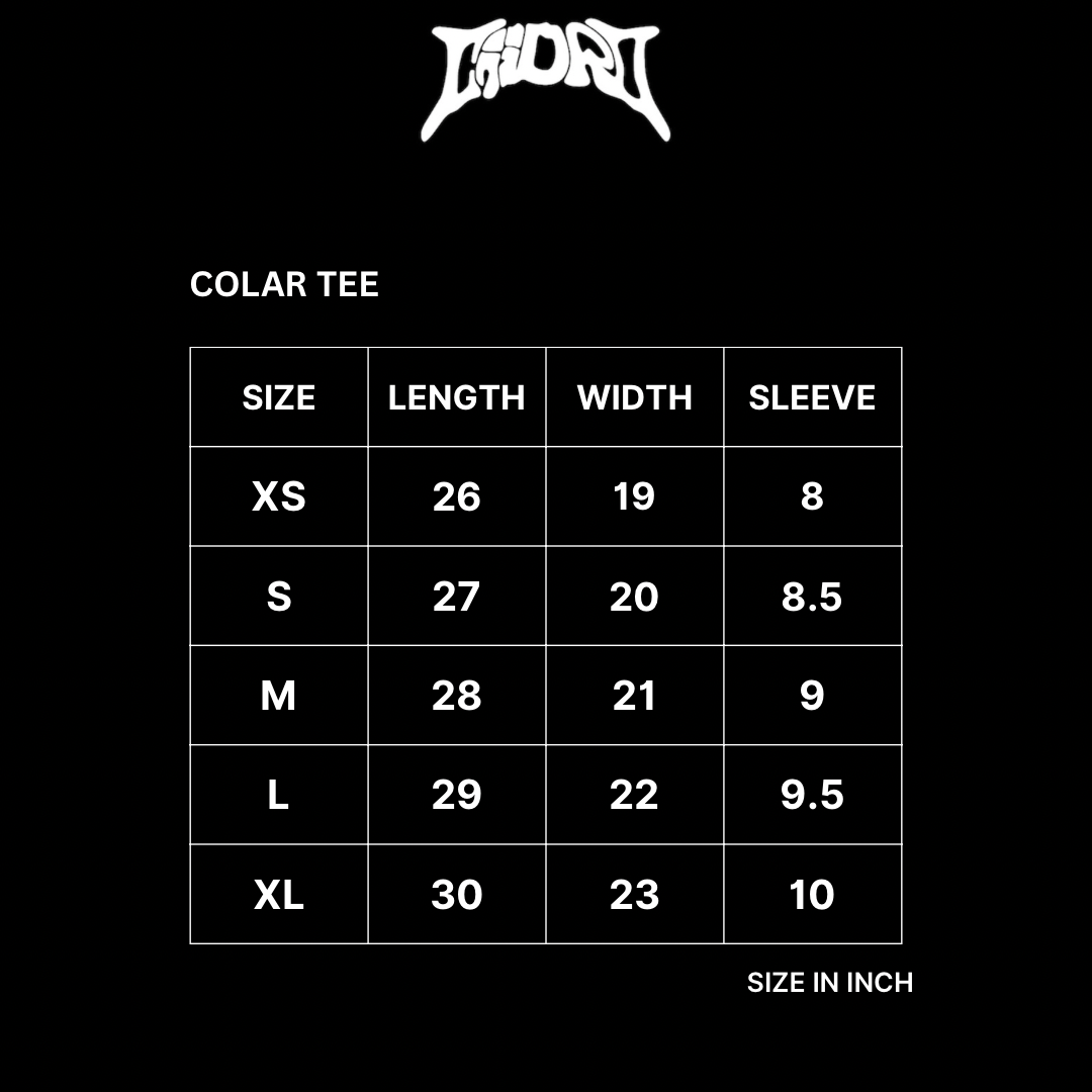 CIIDRO (CREW COLAR TEE)