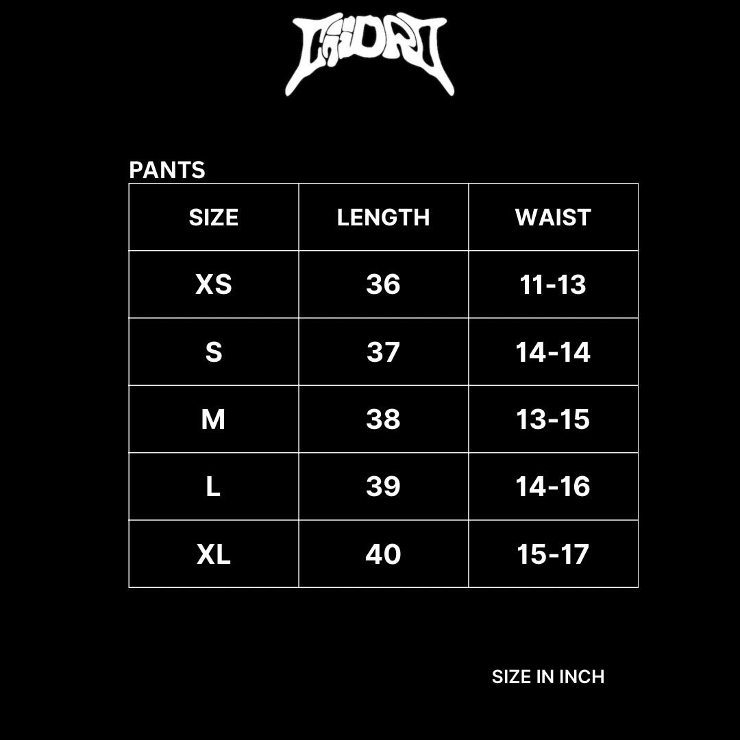 CIIDRO mini puff print logo pants