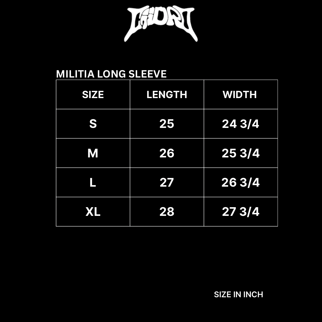 CIIDRO MILITIA WHITE LONG SLEEVE